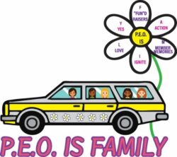 PEO is Family Logo