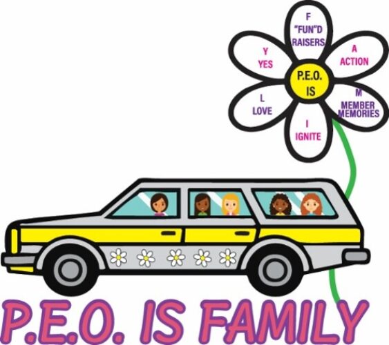 PEO is Family Logo